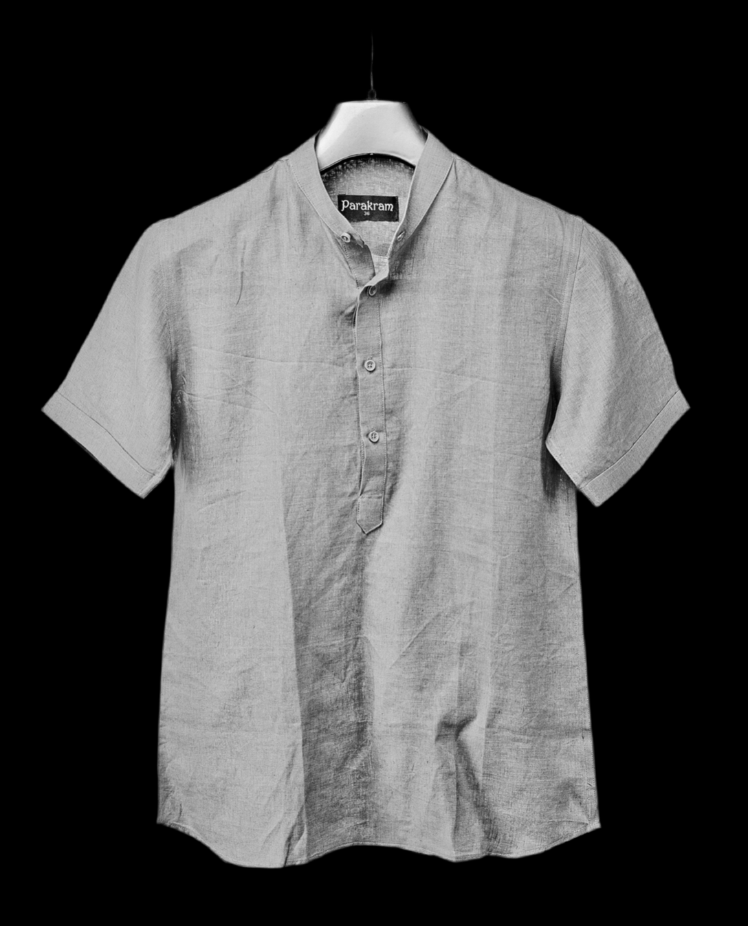 100% Linen Men Short Kurta